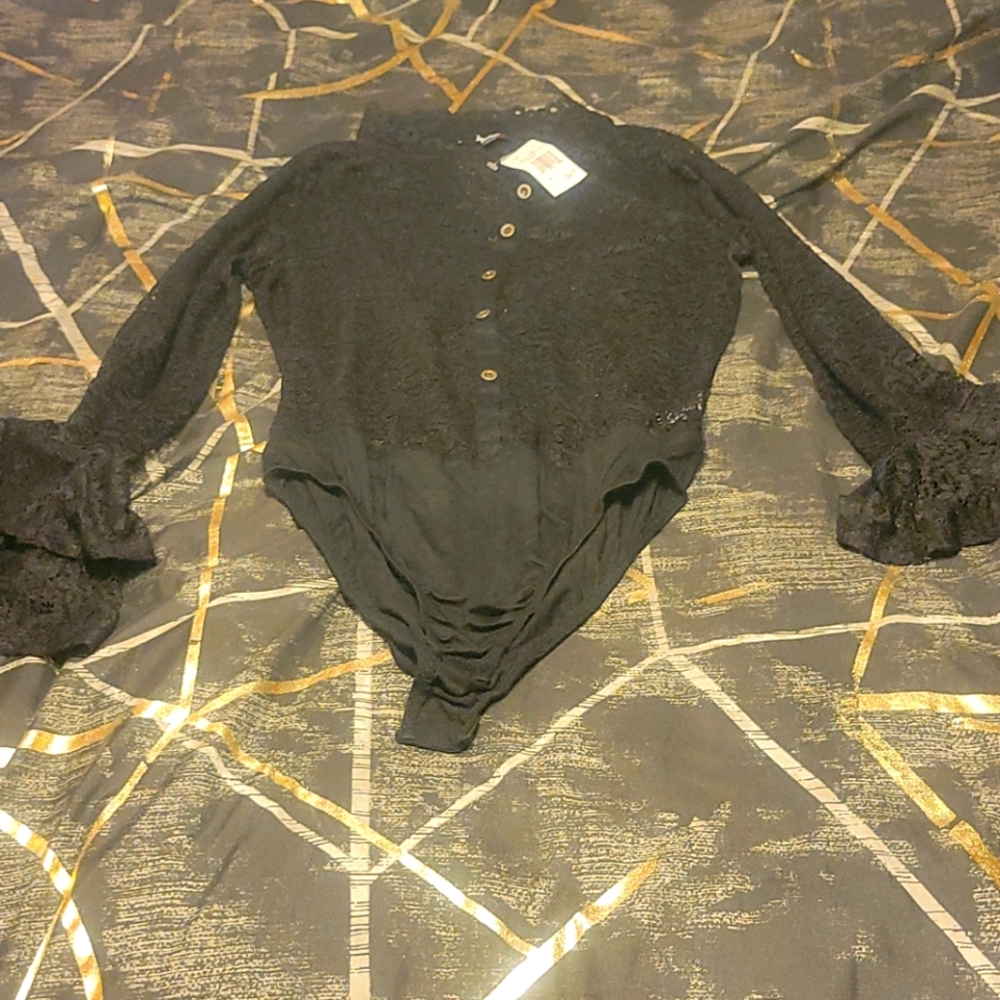 Black bodysuit suit
